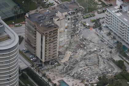 Así se ve ahora el edificio que se derrumbó en Miami