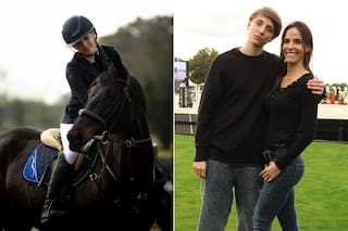 India, la hija de Facundo Arana y María Susini, brilló en una competencia hípica