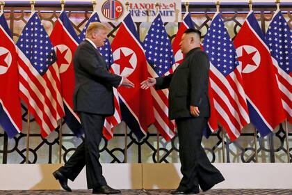 Kim Jong-un y Donald Trump se reunieron por segunda vez en Hanoi, Vietnam