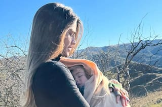 Las vacaciones campestres de Calu Rivero junto a Aíto de la Rúa y sus dos hijos