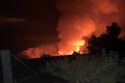 En fotos: nueva erupción del volcán Kilauea en Hawái