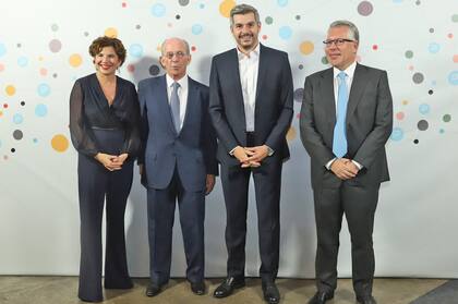 Julia Pomares, Jorge Mandelbaum, Marcos Peña y Sergio Kaufman