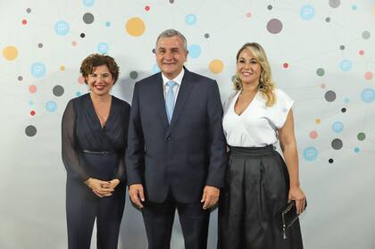 Pomares, Gerardo Morales, gobernador de Jujuy, y Tulia Snopek