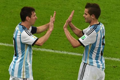 En Gago, Messi encontró a uno de sus mejores socios en la selección argentina: ganaron el Mundial sub 20 en 2005 y el oro olímpico en Beijing 2008