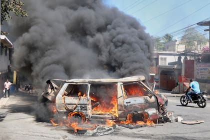 En Haití hay múltiples protestas por la inseguridad (AP Foto/Odelyn Joseph)
