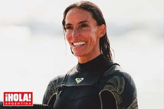 María Susini se instaló en Mar del Plata, donde practica una exigente rutina física