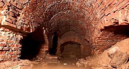 En invierno, el agua de la cisterna se congelaba y la utilizaban como heladera