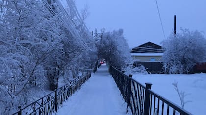 En invierno las temperaturas pueden llegar fácilmente a los -50°C
