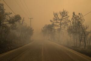 Grecia sufre el “incendio más grande del que se tenga registro” en la UE