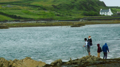 En Irlanda Kevan fue cargado por sus amigos por hermosos paisajes