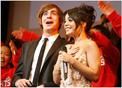 En Japón. Zac Efron y Vanessa Hudgens -protagonistas de High School Musical - están en Tokio promocionando el último film de Disney.