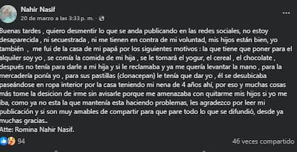 En Jujuy: buscan a una mamá y a sus dos hijos menores de edad.
