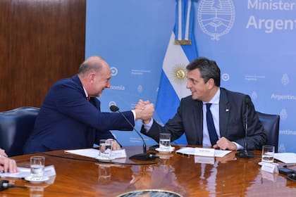 En julio pasado, el ministro de Economía, Sergio Massa, y el Gobernador de Santa Fe, anunciaron el Impulso Tambero II