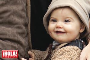 Así está hoy nuestra “beba de tapa” que da sus primeros pasos como modelo