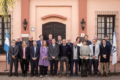 En junio de 2022, Calleri y Zabaleta renovaron el mandato como presidente y vicepresidente de la AAT; Uzquiza (abajo a la derecha) reemplazó como tesorero a Pablo Guidotti