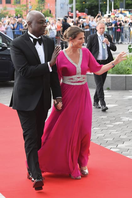 En junio de 2022, en las celebraciones del día oficial de la princesa Ingrid Alexandra, en el museo Deichman. Fue el debut del gurú espiritual en la escena royal internacional.