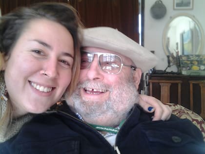 En junio del 2014, Florencia y su papá