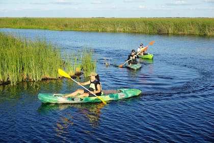 En kayak por el arroyo Carambolita