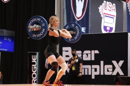 En la actualidad, Tatum McCann se dedica a levantar pesas