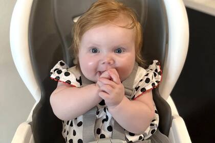 En la actualidad, Zoey ya cumplió cinco meses de edad y crece sana