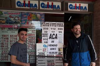 Asado para todos, invita el agenciero cordobés que vendió el millonario Quini 6