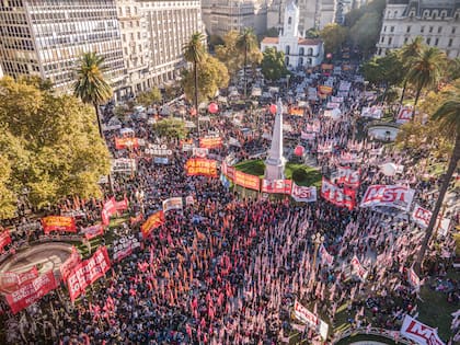 En la Argentina suele haber movilizaciones por el Día del Trabajador