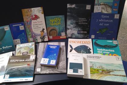 En la "Biblioteca azul" no podía faltar Julio Verne y sus novelas marítimas