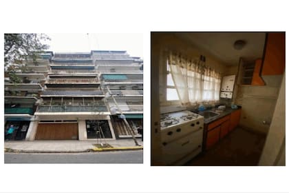 En la calle Rojas 335/41, en Caballito, se rematará un monoambiente con un precio inicial de US$28.111,89
