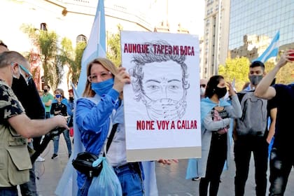 La protesta en Córdoba