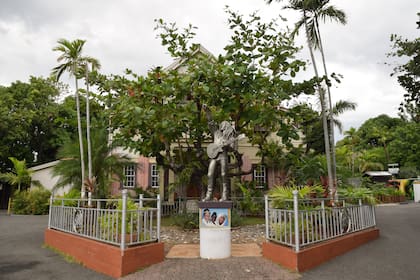 En la casa de Kingston, siendo un artista consagrado, Bob Marley montó su estudio de grabación