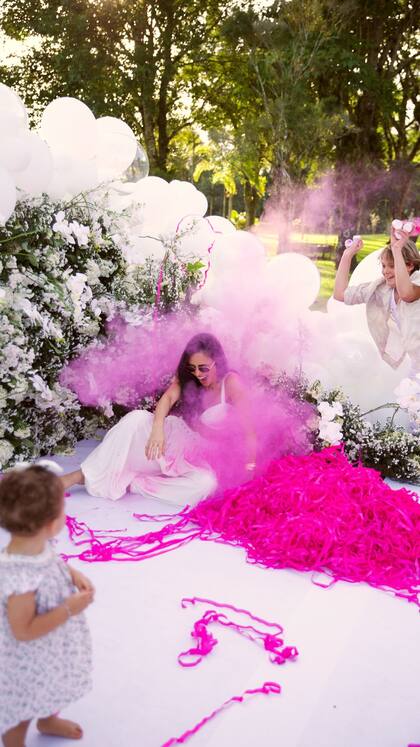 En la ceremonia estuvieron presentes solo dos hijos de Neymar. Faltó Helena