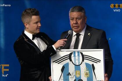 En la ceremonia hubo un homenaje al seleccionado argentino
