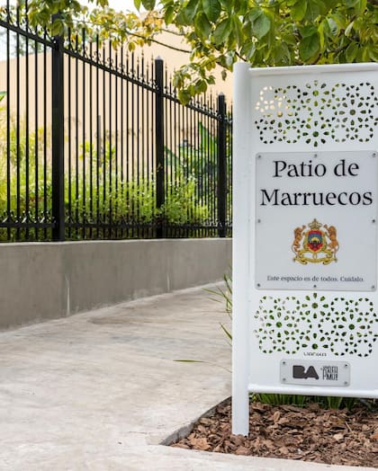 “En la Ciudad de Buenos Aires tenemos muchas plazas con países y Marruecos no tenía la suya", dice el presidente de la Comuna 14