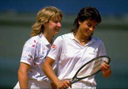 En la década del 80 debutó Gabriela Sabatini y Emilse disfrutaba de las mieles de ser la N°1 en la Argentina