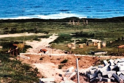 En la década del 80, el trabajo de Neco en lo que luego sería Fazenda Verde.