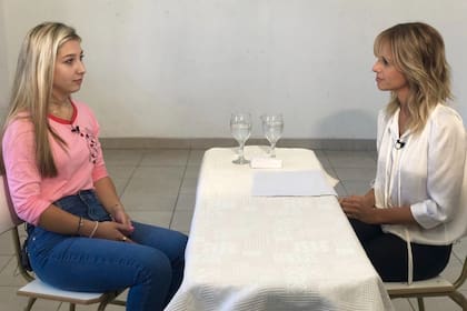 En la entrevista con Mariana Fabbiani
