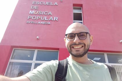 En la Escuela de Música Popular de Avellaneda.