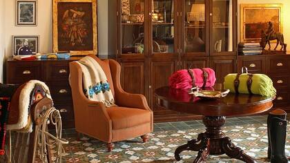 En la estancia El Colibrí hay una huerta para abastecer a los huéspedes