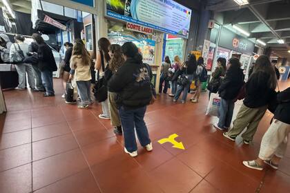 En la Facultad de Arquitectura, Diseño y Urbanismo (FADU) la semana pasada hubo clases durante el día del paro