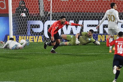 En la fecha pasada, Silvio Romero había hecho el gol del triunfo de Independiente en el clásico ante Racing.