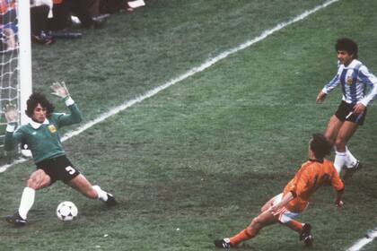 En la final del 78, decisivo para llevar el partido contra Holanda al tiempo suplementario