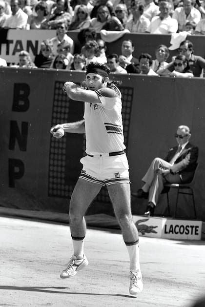 En la final del grand slam de polvo de ladrillo de 1978.