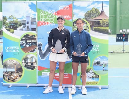 En la final del W15 de Madrid, Podoroska derrotó a la española María García Cid (706° del ranking WTA) por 4-1 y retiro