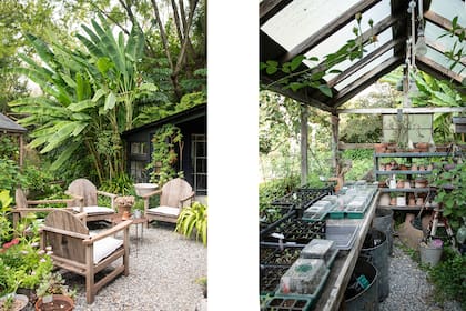 En La Flor Azul, Paquita descubrió que su alma de jardinera había permanecido latente