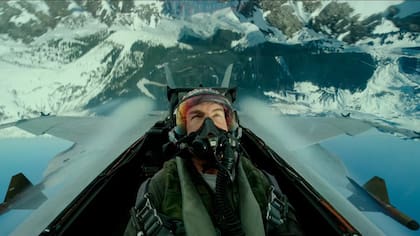 En la franquicia de Top Gun, Tom Cruise interpreta al capitán Pete "Maverick" Mitchell  (Foto: Paramount Pictures)