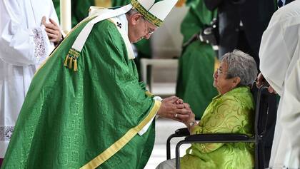En la homilía, el Papa Francisco aseguró que los hogares son "verdaderas iglesias domesticas"