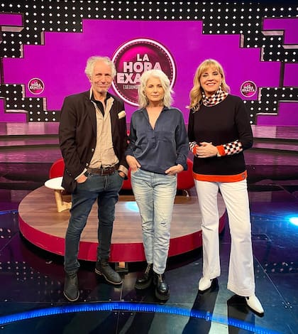 En La hora exacta, los conductores reciben a figuras del mundo artístico para recordar momentos trascendentes de su carrera