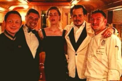 En la imagen, dijo el guardaespaldas, Depp tenía un moretón en su ojo