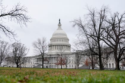 En la imagen, el Capitolio de Estados Unidos, fotografiado el 13 de febrero de 2024, en Washington