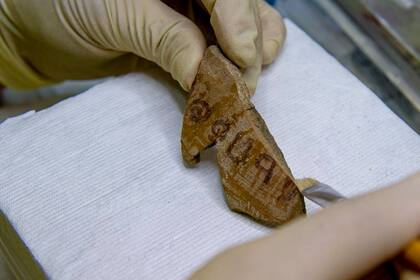 En la inscripción se puede leer "Jerubbaal"